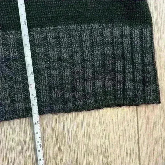 Notations Black & Grey Knit Sweater Dress Size Large - Picture 9 of 9